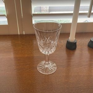 Waterford Lismore water goblet